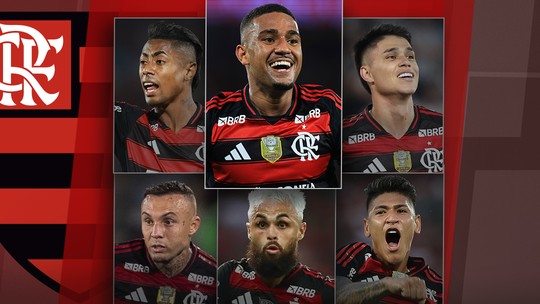 Samuel Lino completa dez jogos sem fazer gol e vê concorrência no ataque do Flamengo&nbsp;aumentar