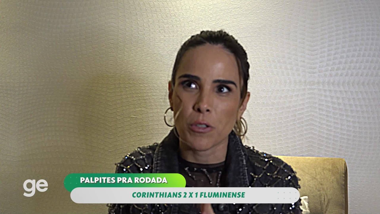 Palpitômetro do ge! Wanessa Camargo simula oitava rodada do Brasileirão