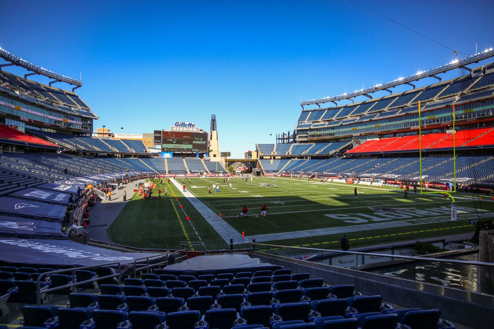 Estádio Gillette, de Boston, será uma das 16 sedes da Copa do Mundo de 2026 — Foto: Getty Images