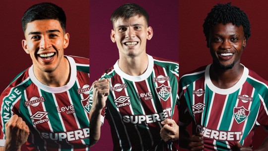 Lezcano, Lavega e Moreno farão parte do grupo do Carioca - Foto: (Divulgação/Fluminense FC)