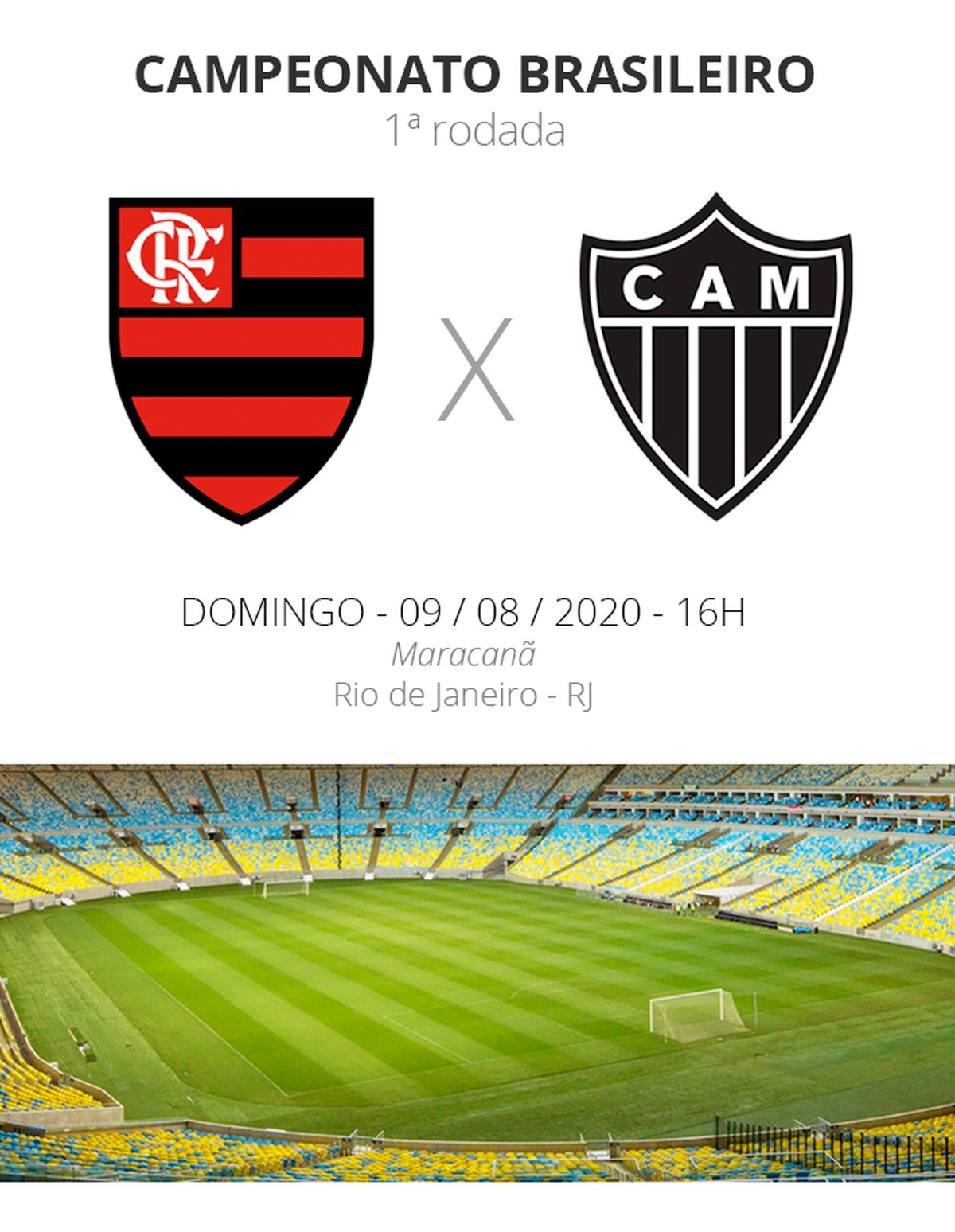 Atlético-MG x Flamengo: onde assistir ao vivo, horário e escalações do jogo  de hoje pelo Brasileirão - Lance!