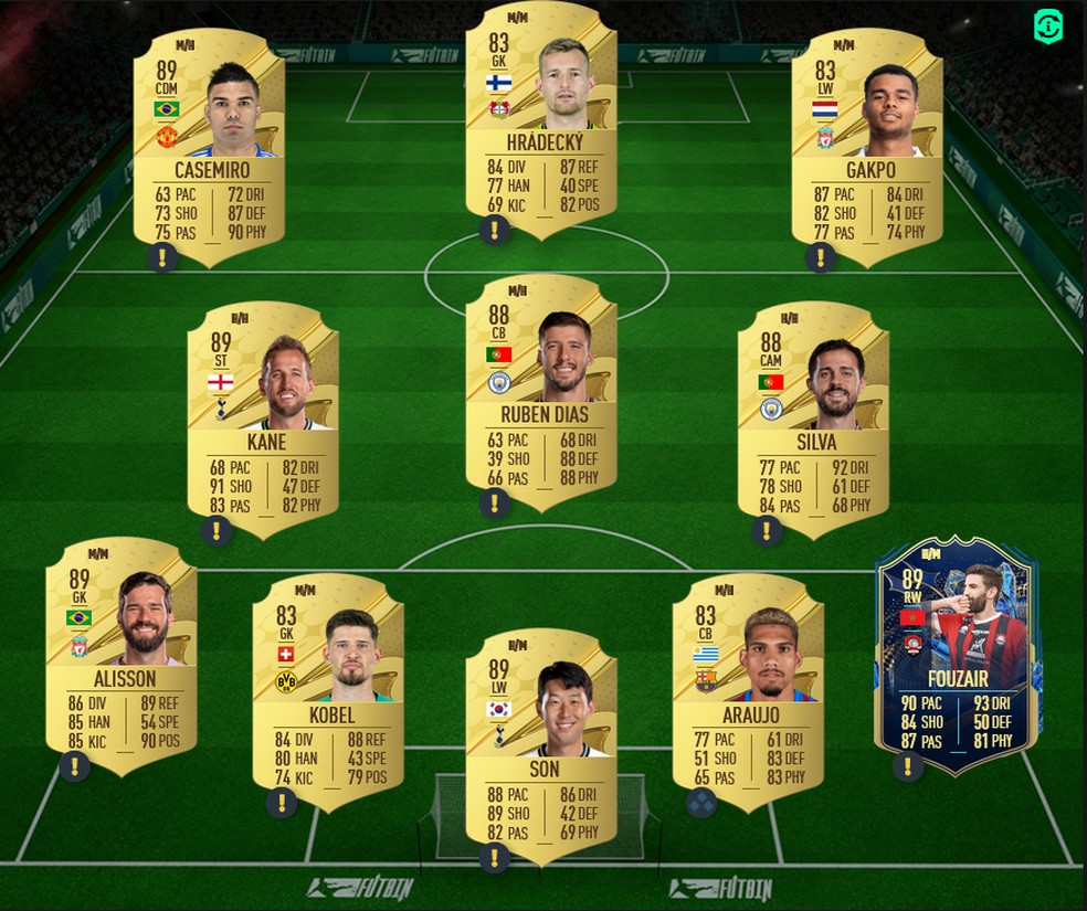 Solução DME Ronaldinho — Foto: Reprodução/FUTBIN