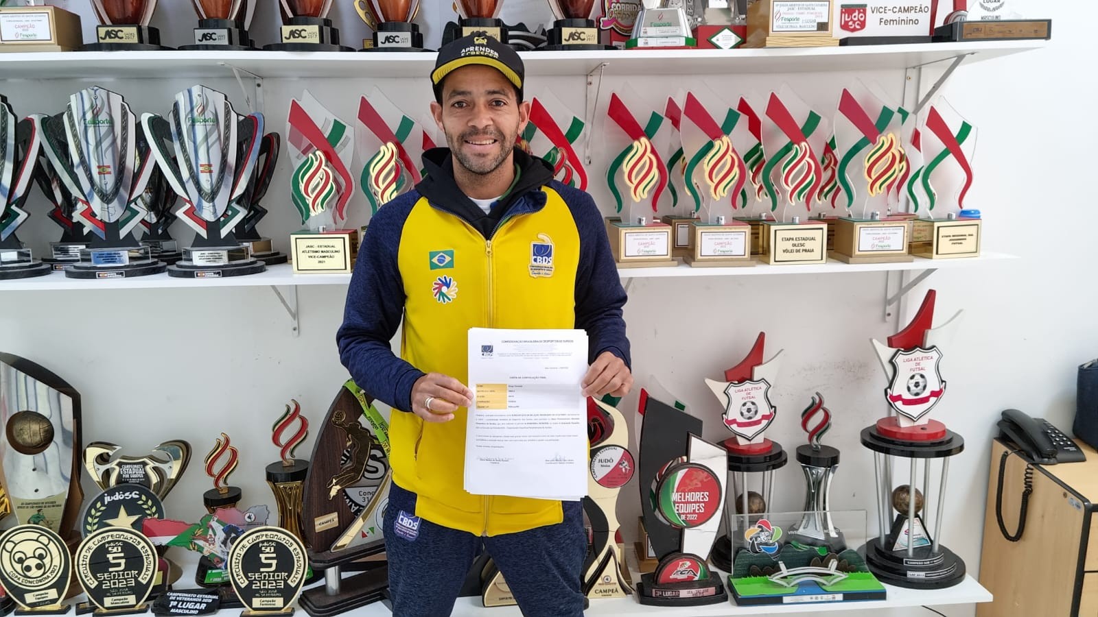 Atleta catarinense é convocado para o Pan-Americano de Atletismo