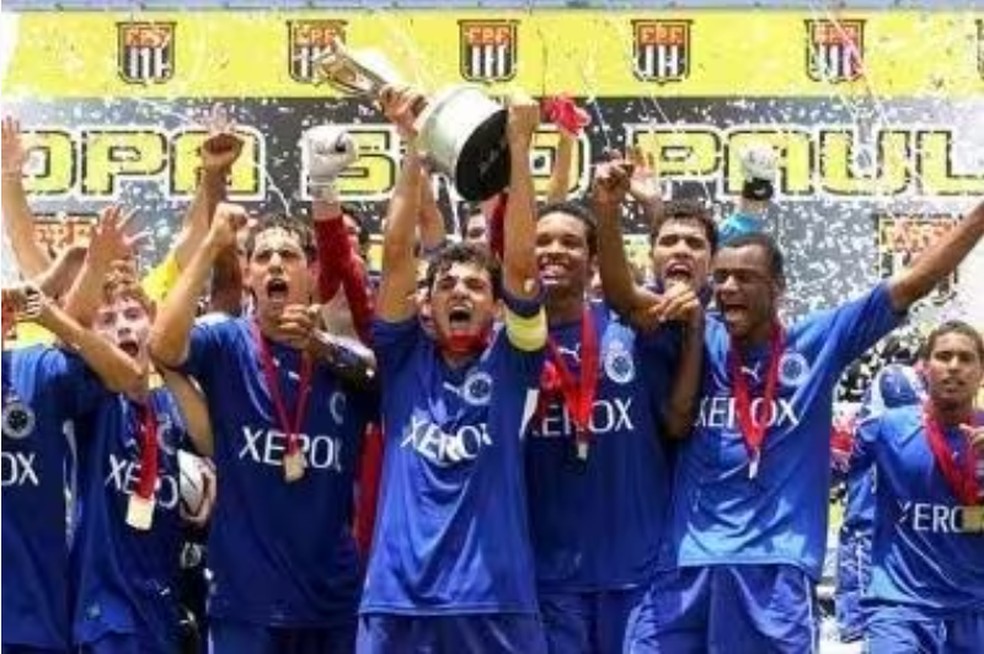 O Cruzeiro conquistou seu único título da Copinha em 2007 — Foto: Divulgação/Cruzeiro