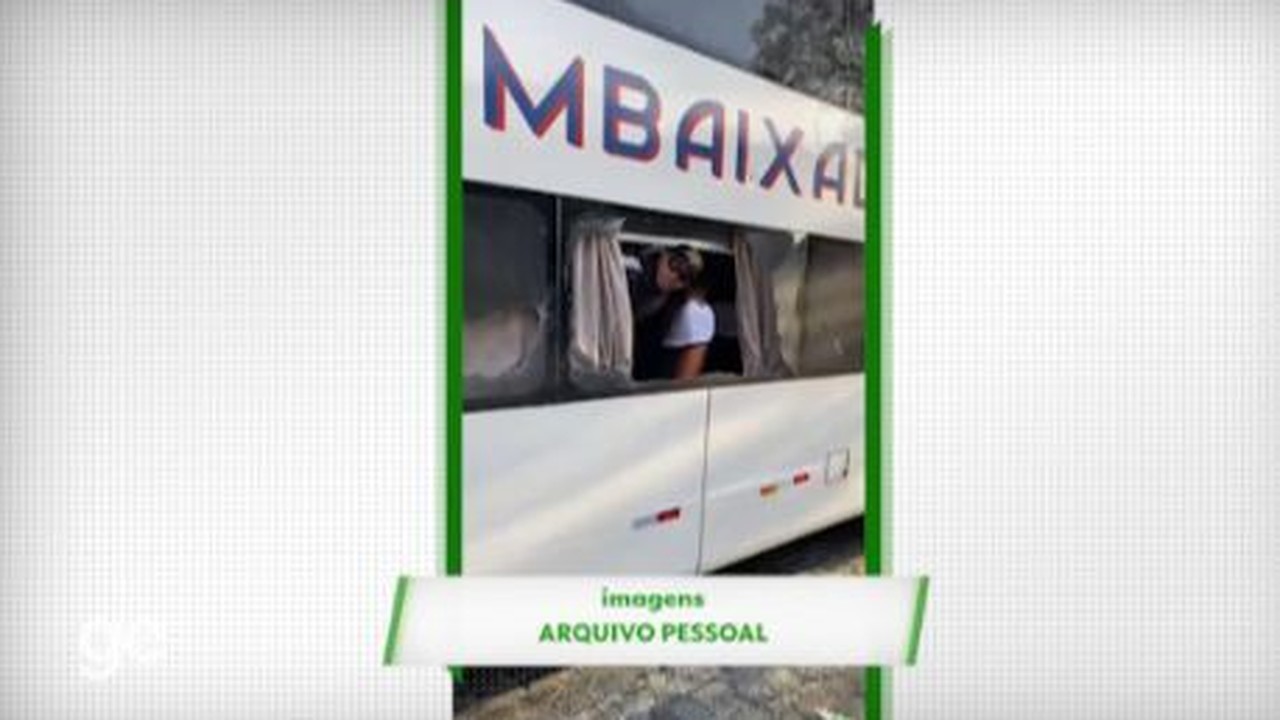 Ônibus com torcedores no Inter é apredejado no Uruguai