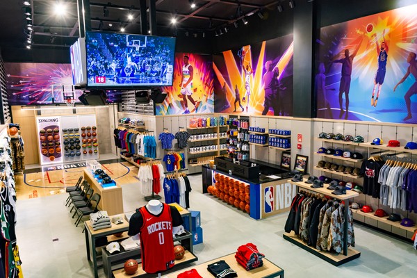 NBA Store escolhe shopping da Gazit para abrigar sua 4ª quarta maior  unidade do mundo - Mercado&Consumo