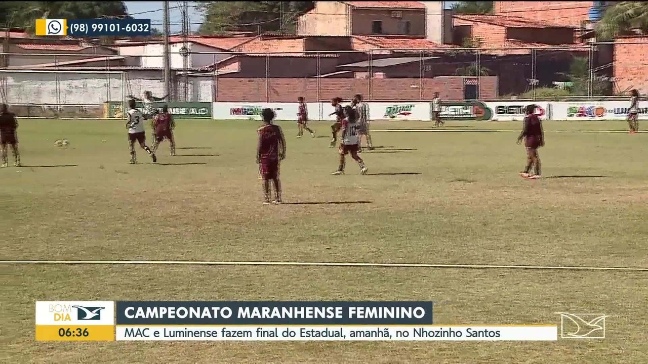 Luminense e MAC disputam o título do Maranhense Feminino neste sábado