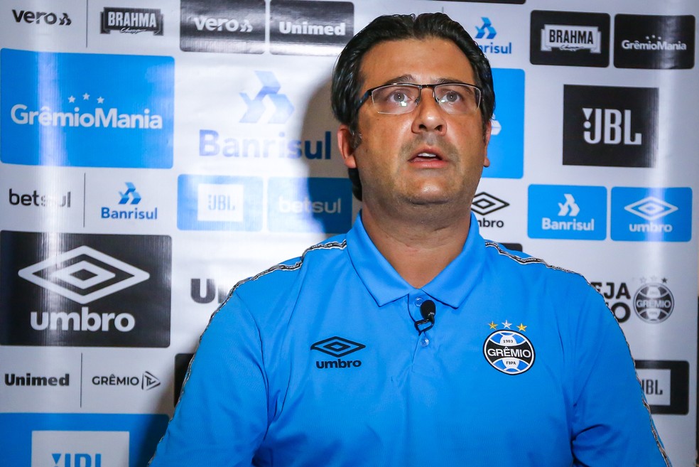 Médico do Grêmio Márcio Dornelles deixou o clube — Foto: Luca Uebel/DVG/Grêmio