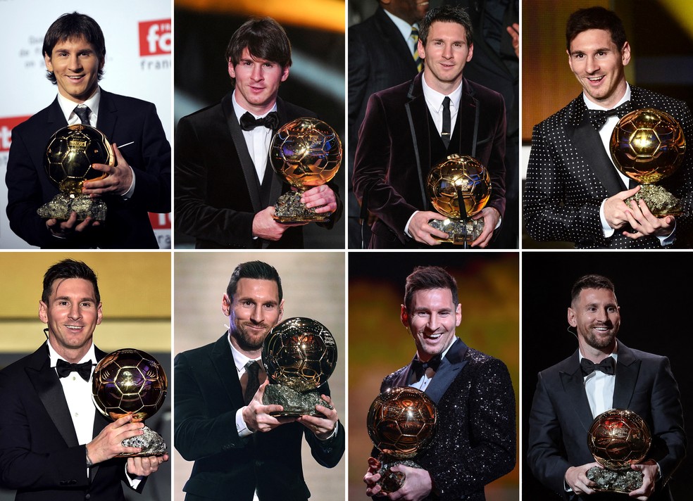 Globoesporte.com > Futebol Internacional > Campeonato Espanhol - NOTÍCIAS -  Messi recebe a Bola de Ouro