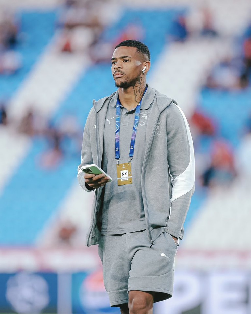 Pedrão Pafos FC — Foto: Divulgação/ Pafos FC