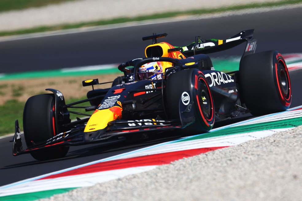 Max Verstappen liderou primeiro treino livre do GP da Itália de F1 em 2024 — Foto: Clive Rose/Getty Images