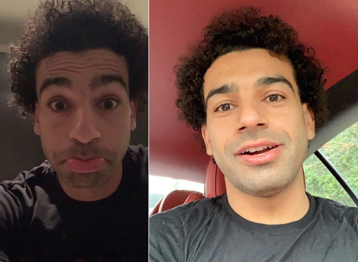 Salah desiste da barba depois de 5 anos e surpreende companheiros