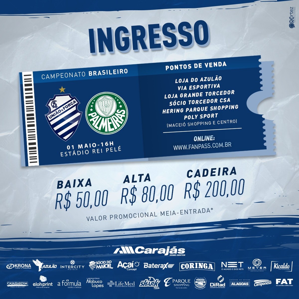 Ingressos – Palmeiras