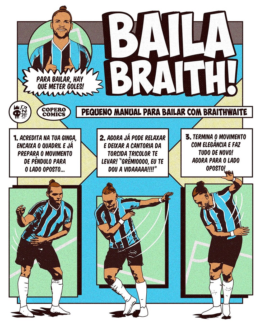 Pequeno Manual para Bailar com Braithwaite, por Pablo Conde — Foto: Reprodução / Pablo Conde