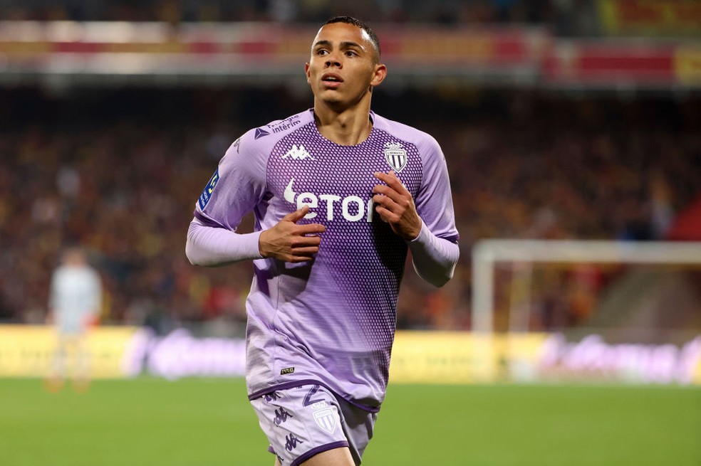Vanderson em ação pelo Monaco — Foto: Jean Catuffe/Getty Images