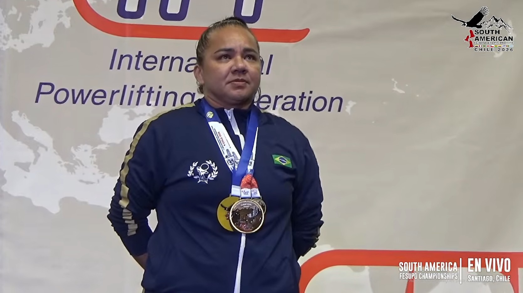Roraimense conquista título sul-americano de Powerlifting e Supino
