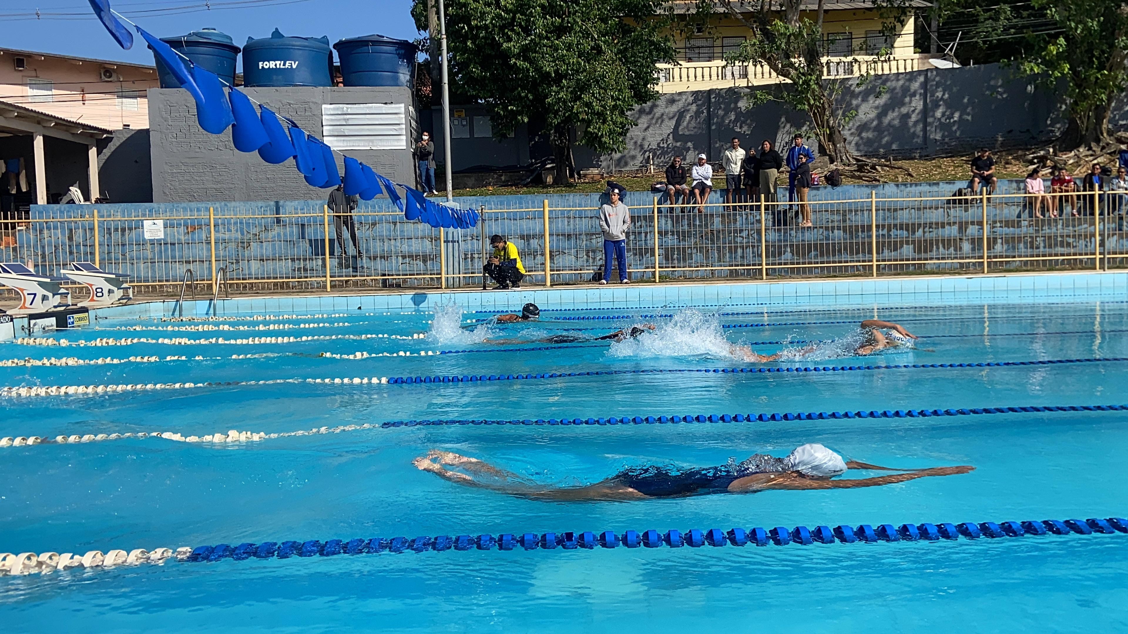 Curtinha: fase estadual da natação dos Jogos Estudantis ocorre neste sábado, em Rio Branco