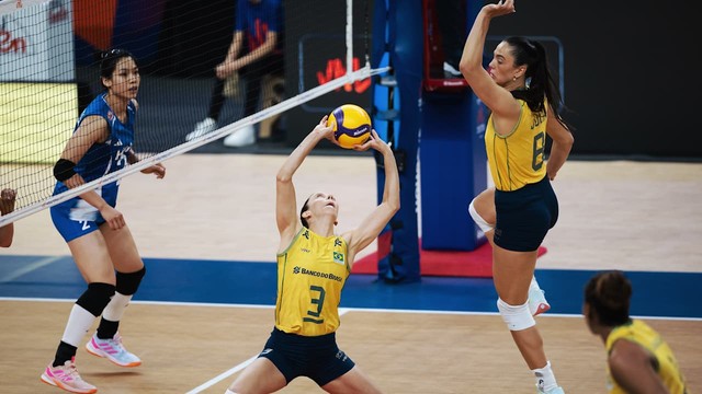 Brasil X China na Liga das Nações