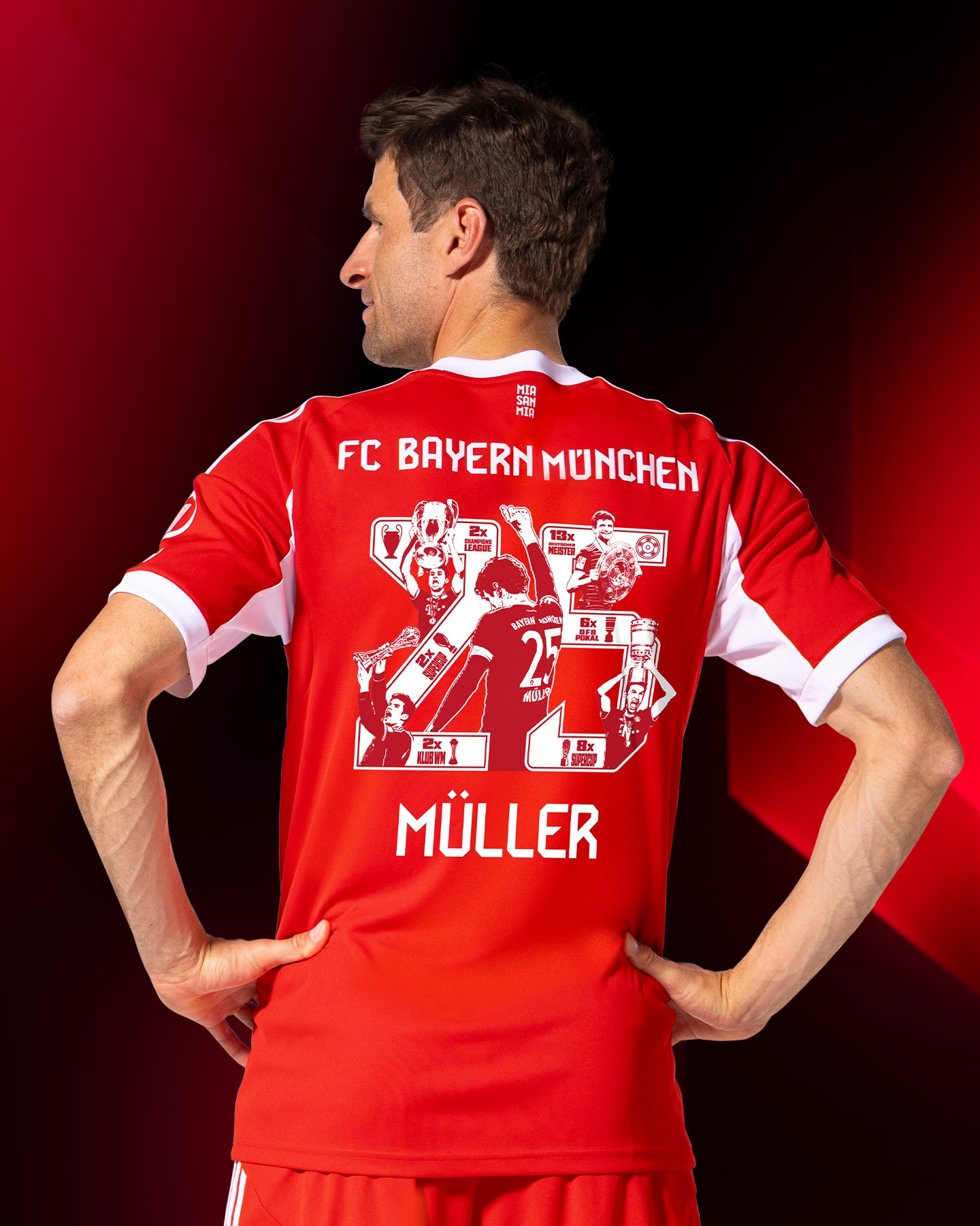 Com homenagem a Muller, Bayern de Munique anuncia nova camisa 1 | Ge