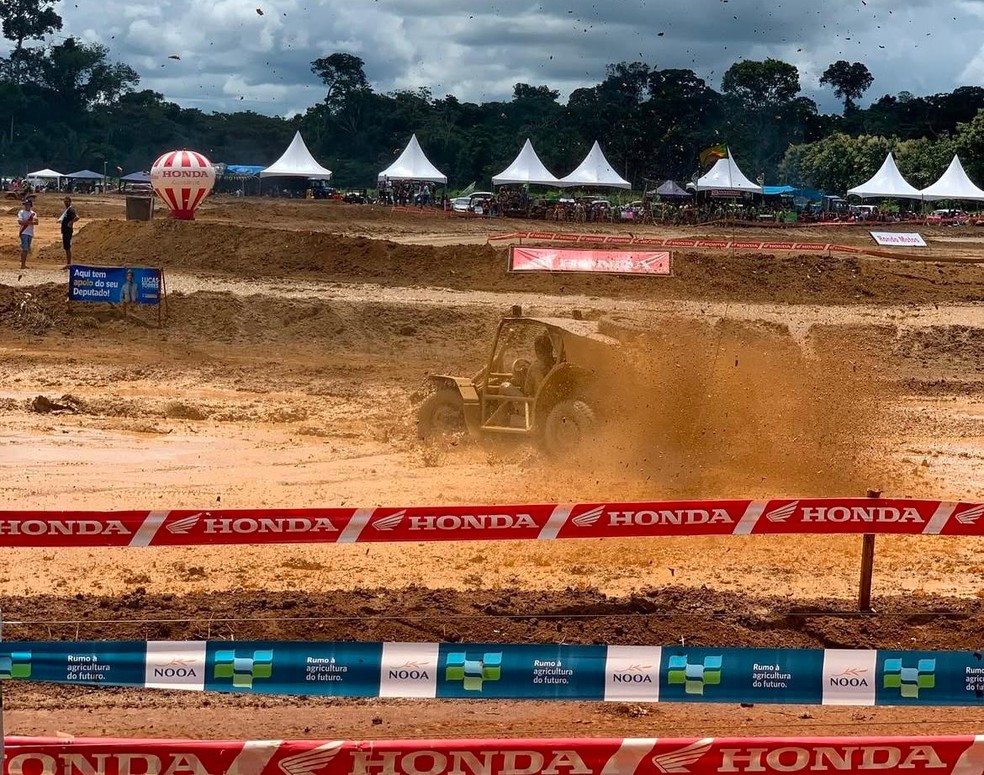 Corrida de Jerico em Alto Paraíso (RO) — Foto: redes sociais