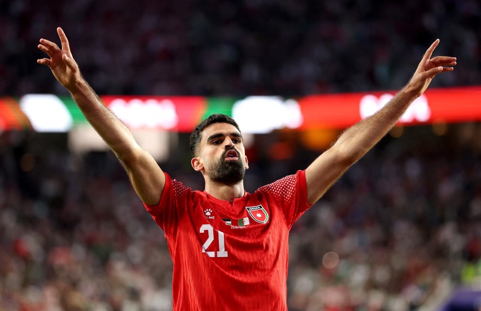 Argélia e Jordânia gol Al-Rashdan