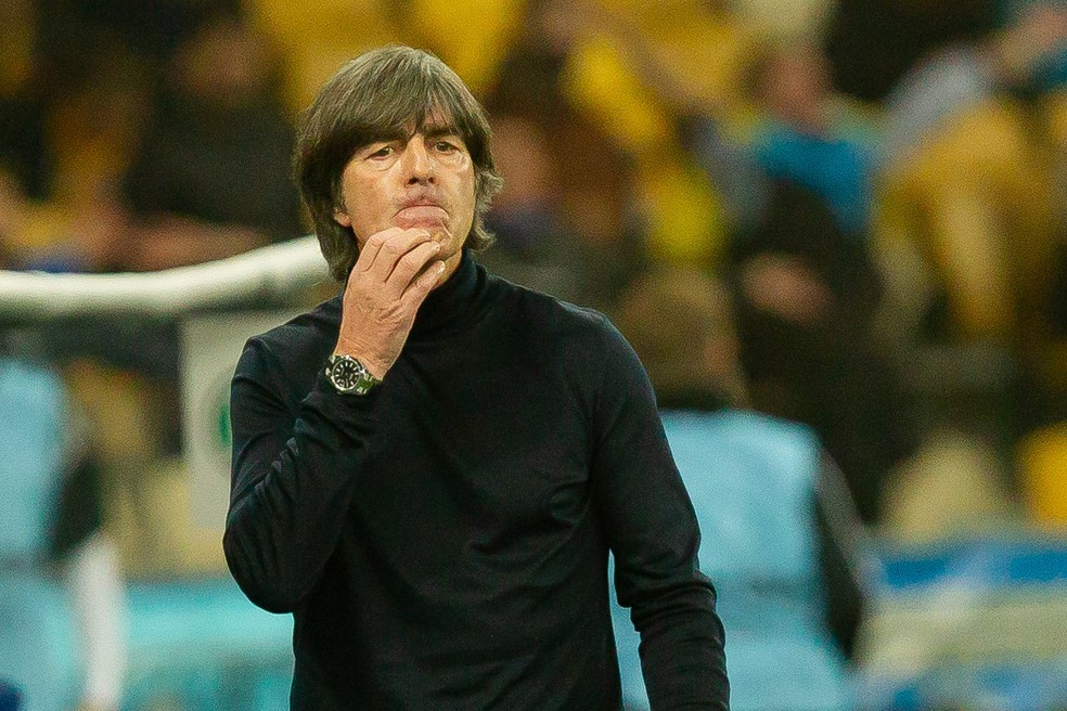 Joachim Löw era o técnico da Alemanha na Copa de 2014 — Foto: Getty Images