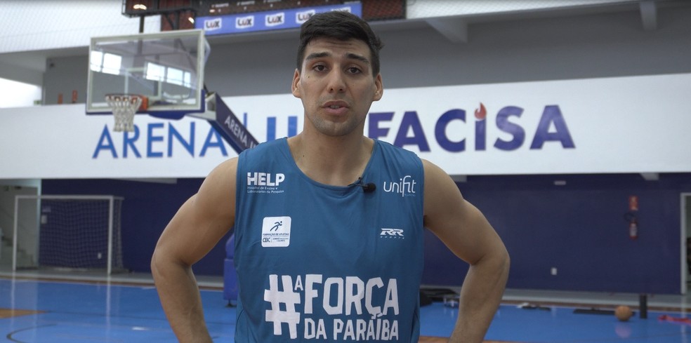 Facundo Corvalán já está em Campina Grande — Foto: Reprodução / Unifacisa