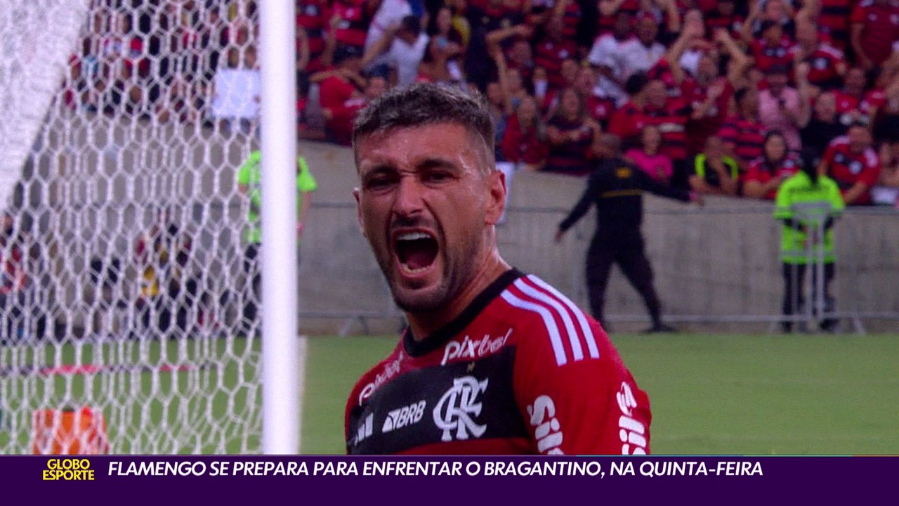 Flamengo se prepara para enfrentar o Bragantino na quinta-feira (23/11)
