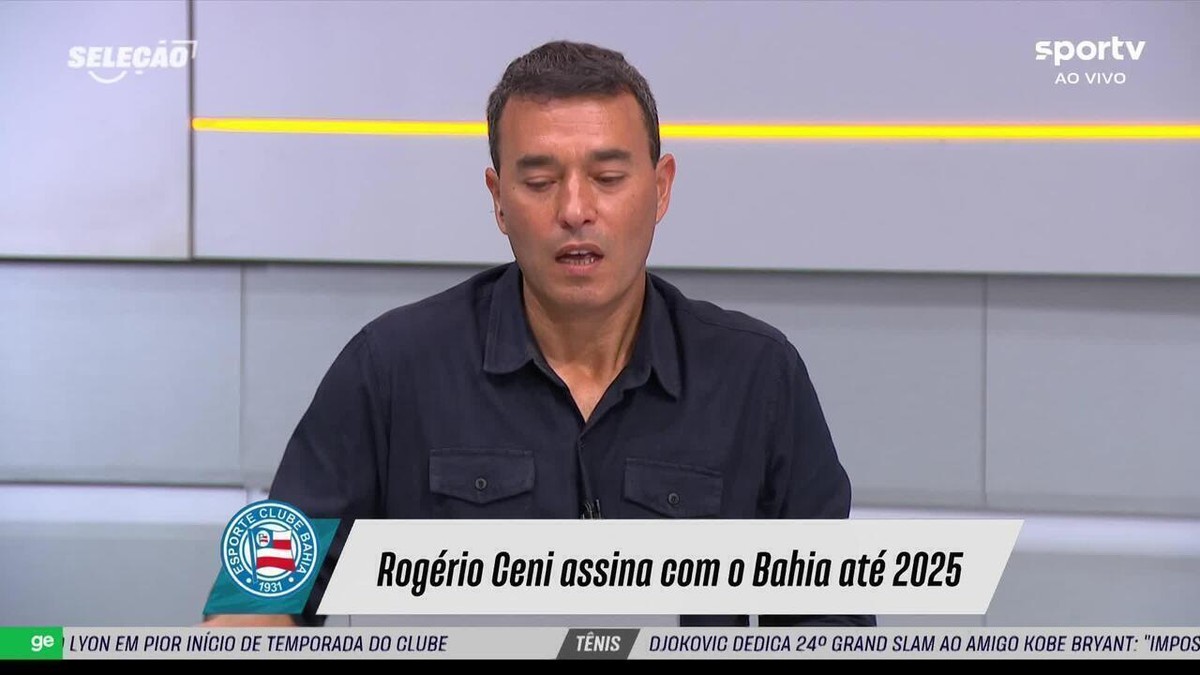Goleiros do Bahia treinam cobranças de falta em trabalho com Rogério Ceni 