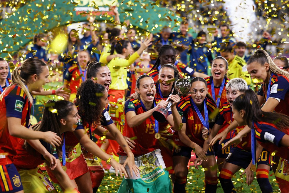Espanha conquista o título da Copa do Mundo Feminina Sub-20 — Foto: Reuters