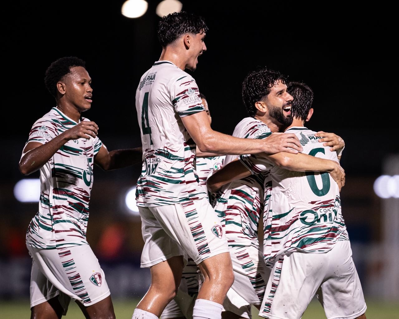 Léo valoriza quebra de tabu do Fluminense-PI diante do Piauí | Ge