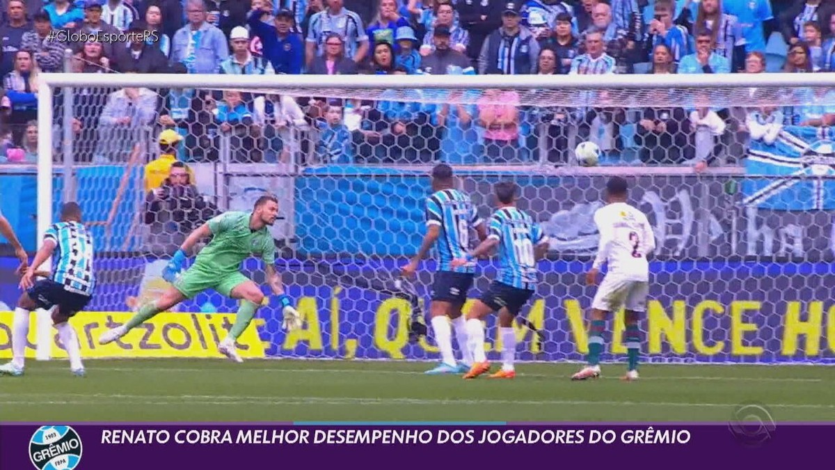 Grêmio esvazia departamento médico e aumenta opções de Renato para voltar ao G-4