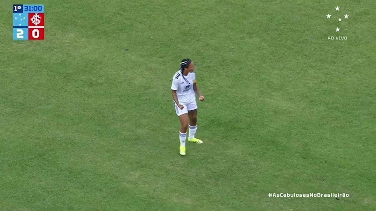 Golaço de Byanca Brasil: gol olímpico no Brasileirão Feminino do Cruzeiro!