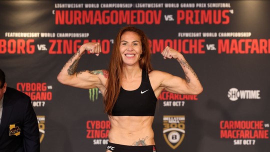 PFL: Cyborg terá ajuda de campeã do ADCC em treinos para a luta com Larissa - Foto: (Bellator MMA/Lucas Noonan)