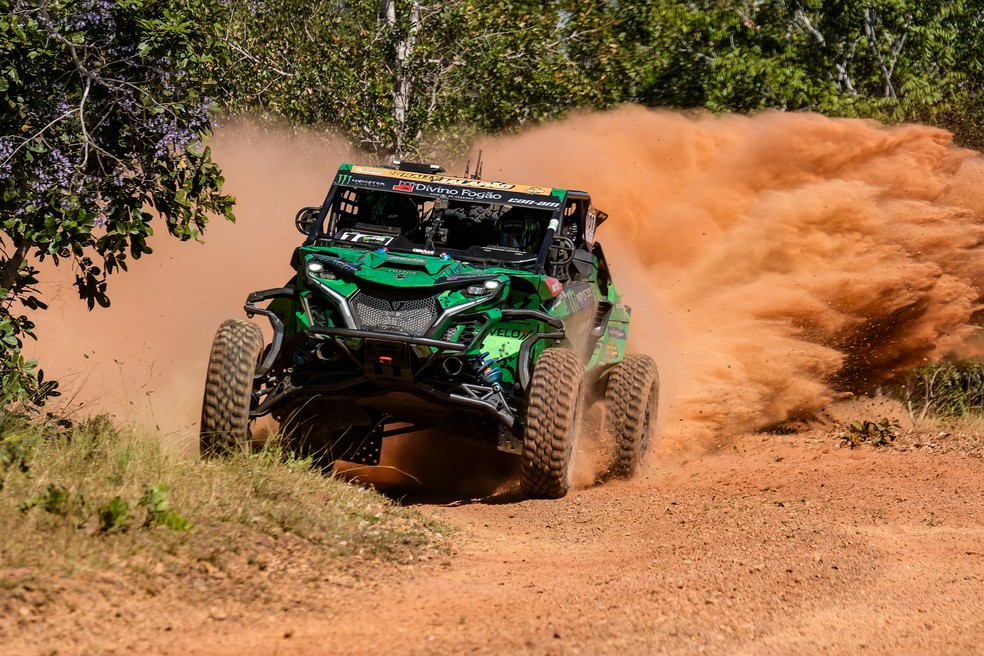 Rodrigo Varela e Matheus Mazzei no Rally Jalapão