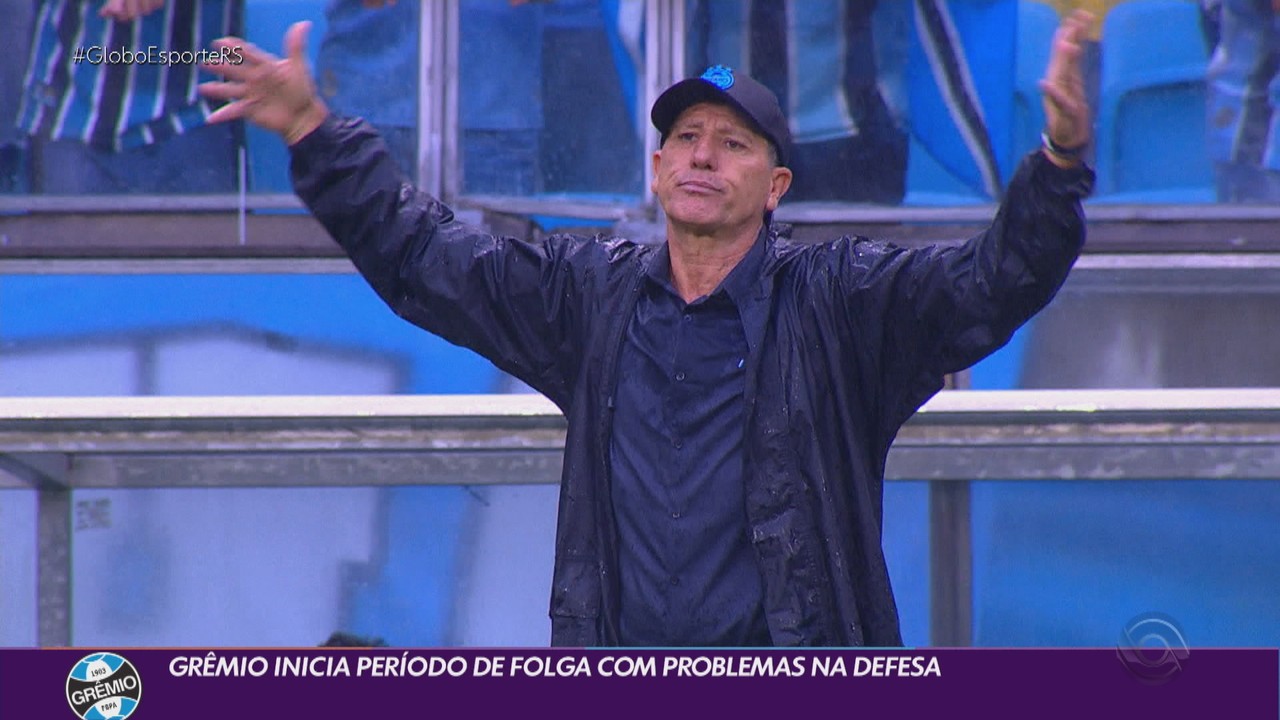Grêmio inicia período de folga com problemas na defesa