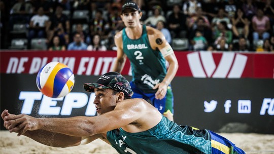 André e George enfrentam marroquinos na estreia olímpicabônus sportingbet $120Paris  - Foto: (Divulgação/FIVB)