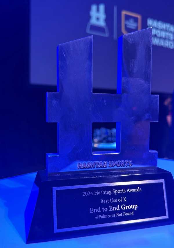 Campanha do Palmeiras nas redes sociais recebe prêmio inédito na América Latina.