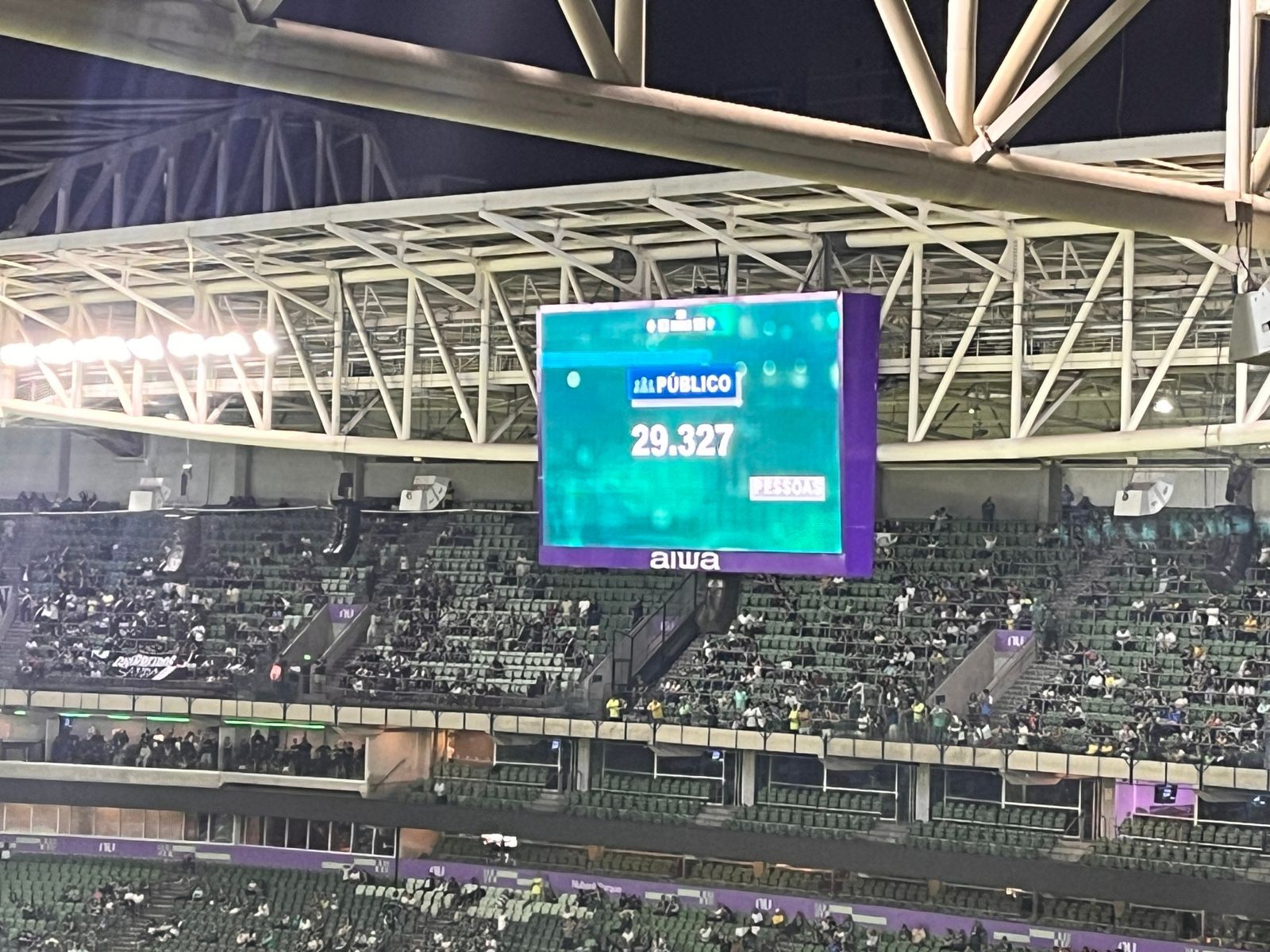 Palmeiras bate recorde de público em jogos da base no Nubank Parque
