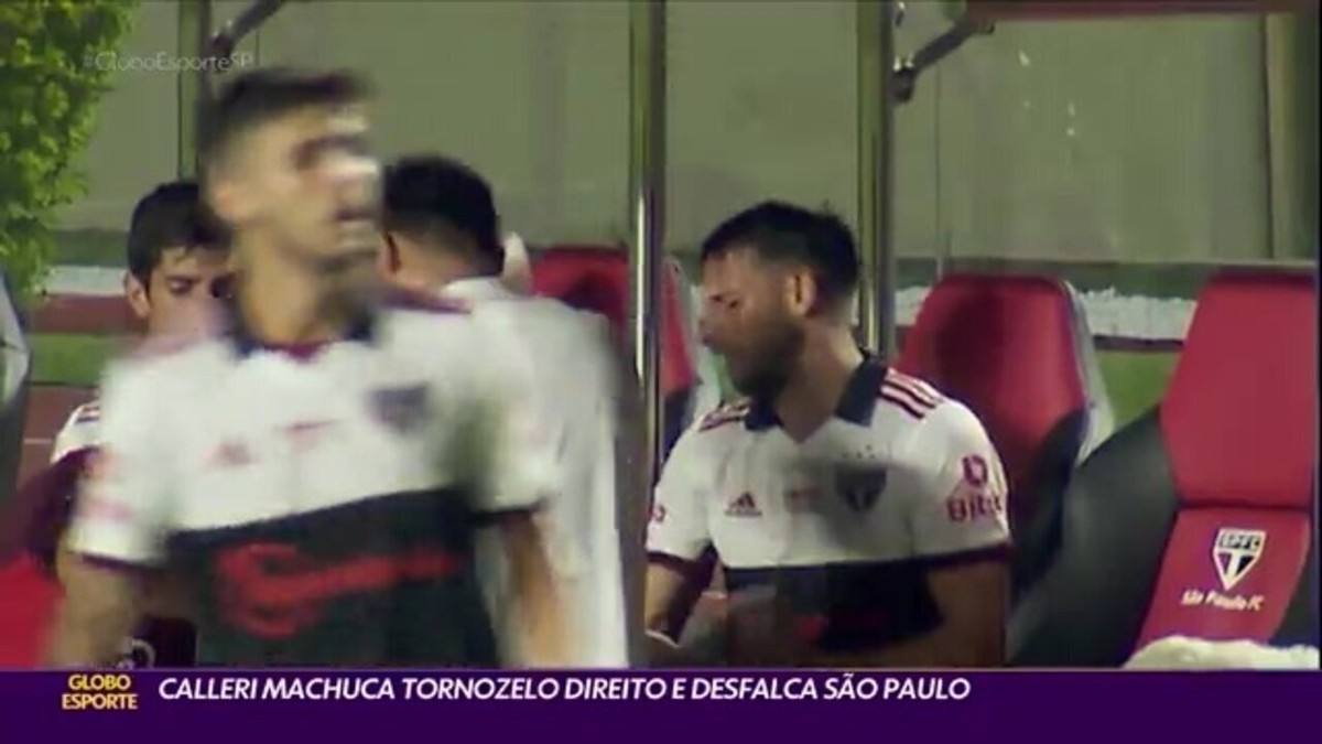 São Paulo estuda recuperação de Calleri, e cirurgia não é descartada