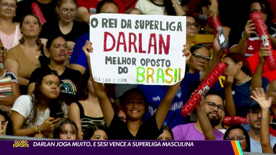 Sesi-Bauru vence a Superliga Masculina de Vôlei com atuação incrível de Darlan - Programa: Globo Esporte RJ 