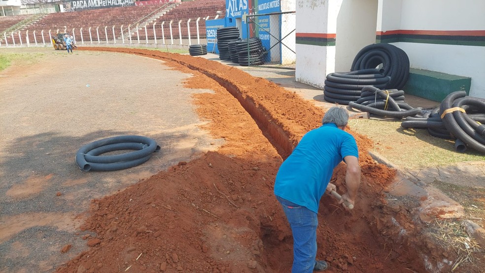 Copa Paulista: Taquaritinga consegue liberação de estádio para VAR após  reforma de 4 dias | copa paulista | ge