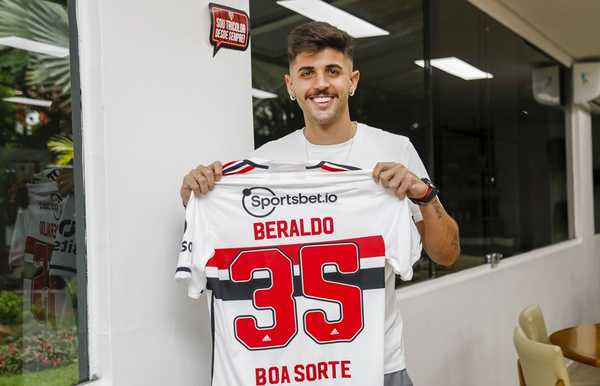 Beraldo becomes emotional when he bids farewell to Sao Paulo after confirming his move to Paris Saint-Germain  Sao Paulo