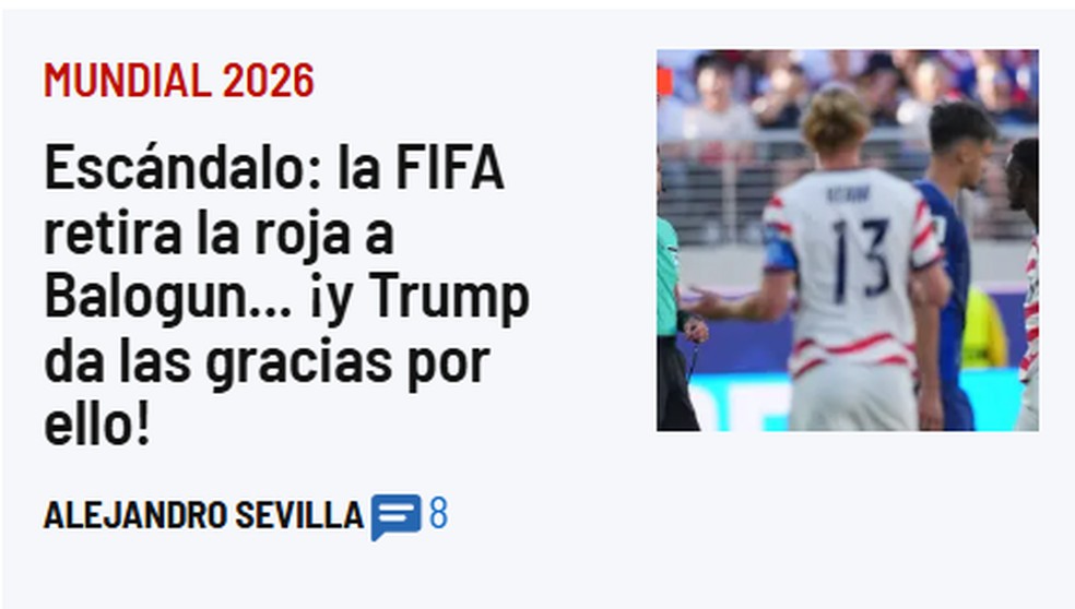 Marca: Escândalo sobre suspensão