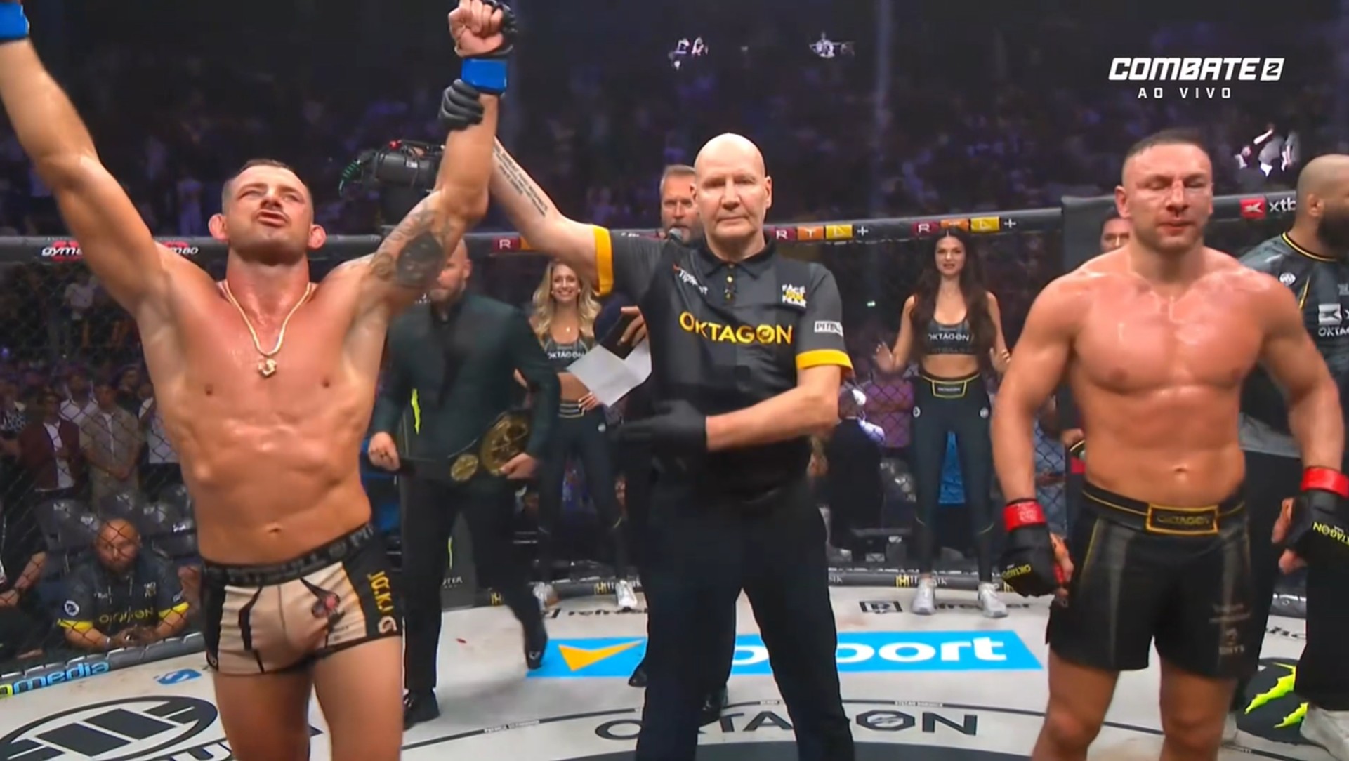 Jotko destrona Engizek e conquista o cinturão dos médios no Oktagon 91