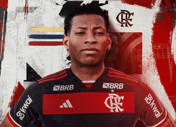 Flamengo anuncia contratação do equatoriano Gonzalo Plata para reforçar elenco.