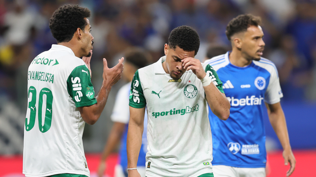 Vitor Roque em Cruzeiro x Palmeiras