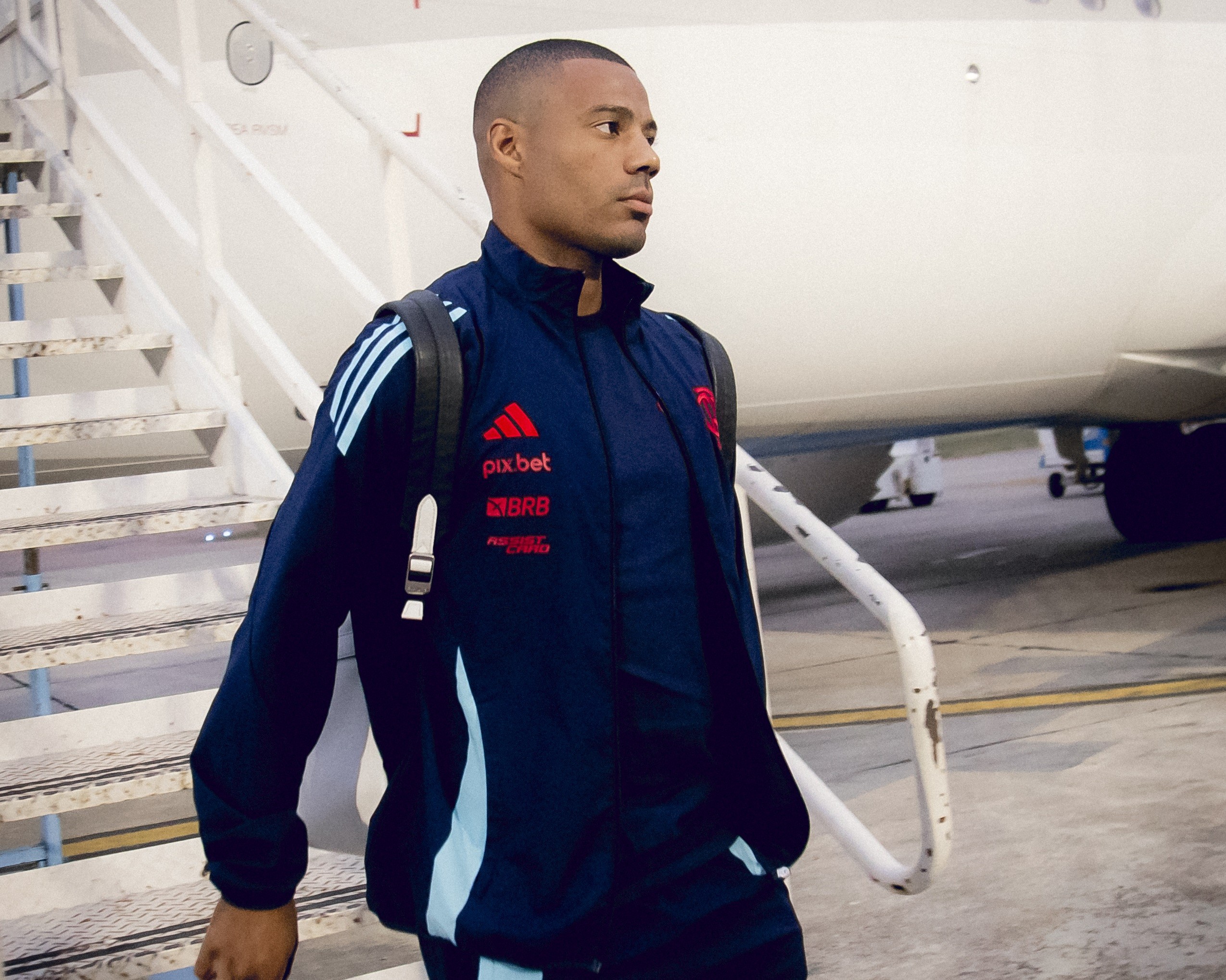 De La Cruz liberado pelo Flamengo para passar fim de semana com família