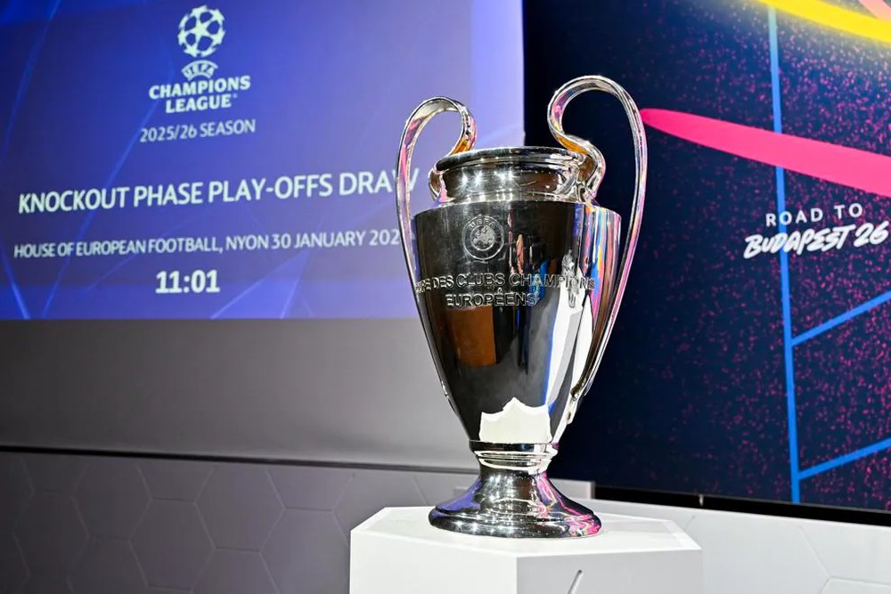 Playoffs da Champions League 2025/26 são definidos em sorteio da Uefa