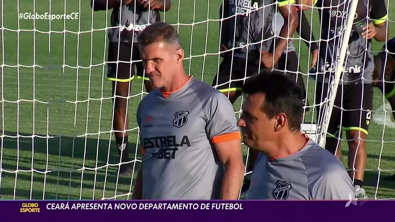 Ceará apresenta novo departamento de futebol
